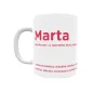 Taza - Marta