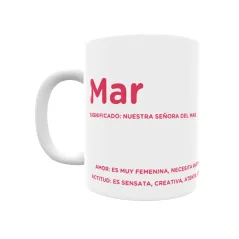 Taza - Mar Regalo original y funcional. Taza personalizada con significado, actitud y amor.