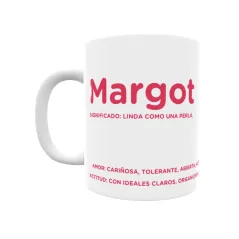 Taza - Margot Regalo original y funcional. Taza personalizada con significado, actitud y amor.