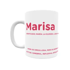 Taza - Marisa Regalo original y funcional. Taza personalizada con significado, actitud y amor.