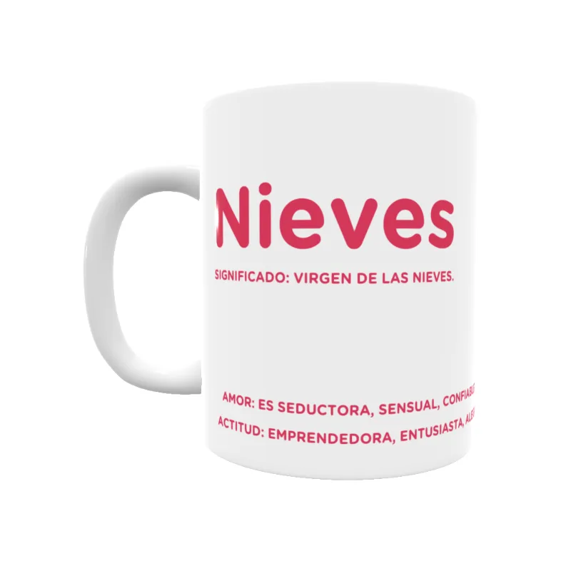 Taza - Nieves