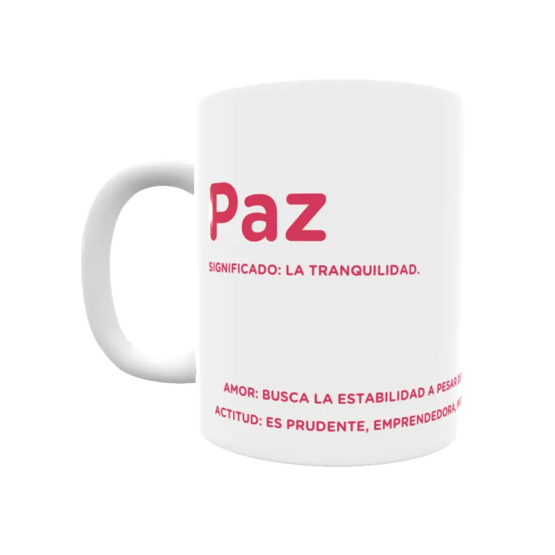 Taza - Paz