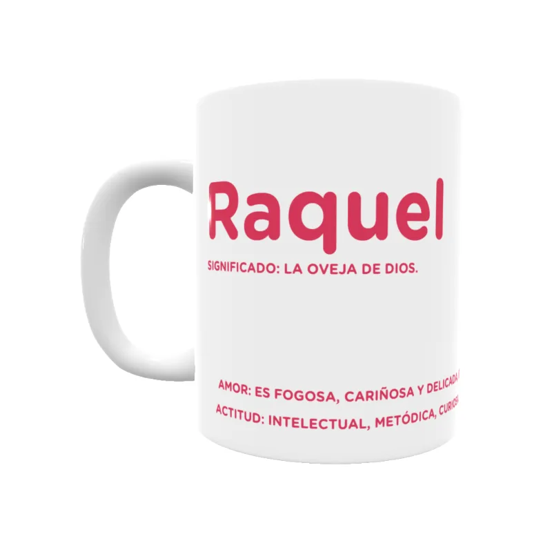 Taza - Raquel