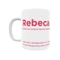 Taza - Rebeca