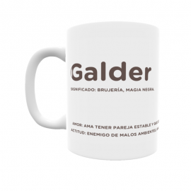 Taza - Galder