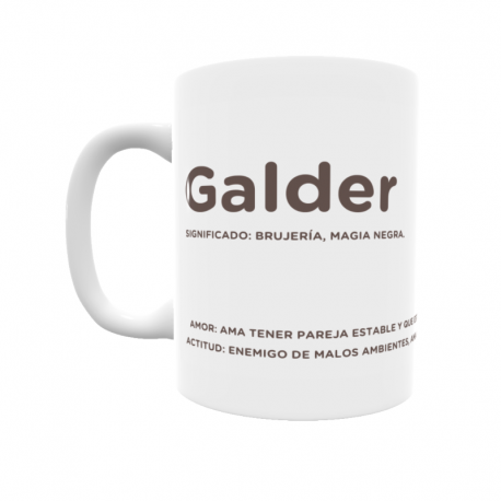 Taza - Galder