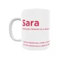 Taza - Sara