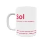 Taza - Sol