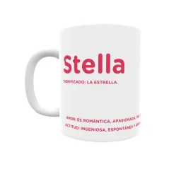 Taza - Stella Regalo original y funcional. Taza personalizada con significado, actitud y amor.