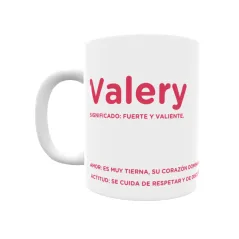 Taza - Valery Regalo original y funcional. Taza personalizada con significado, actitud y amor.