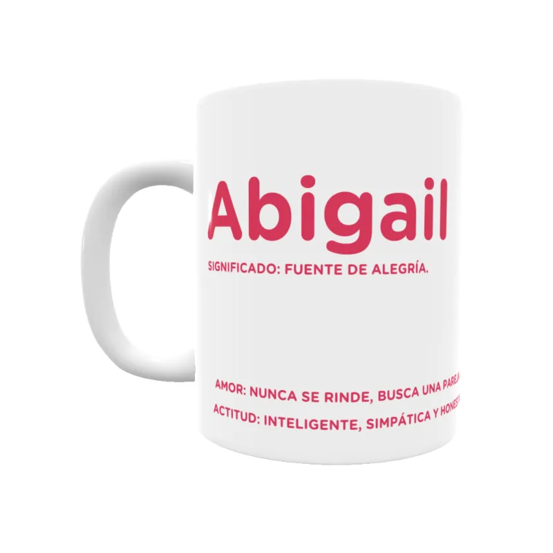 Taza - Abigail