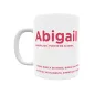 Taza - Abigail