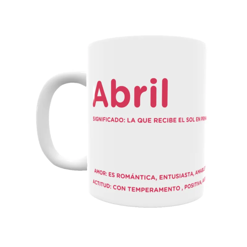 Taza - Abril