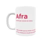 Taza - Afra