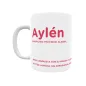 Taza - Aylén