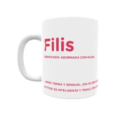 Taza - Filis Regalo original y funcional. Taza personalizada con significado, actitud y amor.