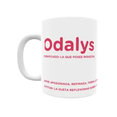 Taza - Odalys Regalo original y funcional. Taza personalizada con significado, actitud y amor.