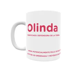 Taza - Olinda Regalo original y funcional. Taza personalizada con significado, actitud y amor.