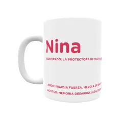 Taza - Nina Regalo original y funcional. Taza personalizada con significado, actitud y amor.