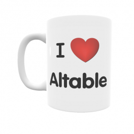 Taza - I ❤ Altable