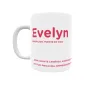 Taza - Evelyn