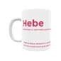 Taza - Hebe