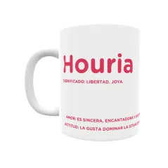 Taza - Houria Regalo original y funcional. Taza personalizada con significado, actitud y amor.