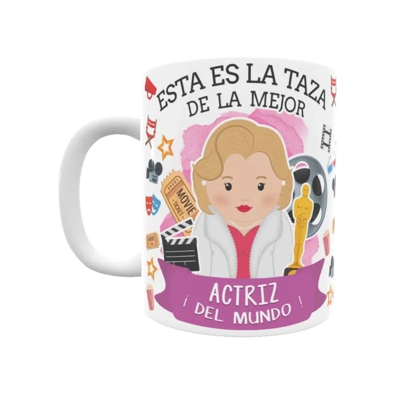 Taza Actriz