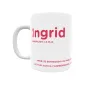 Taza - Ingrid