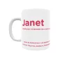 Taza - Janet