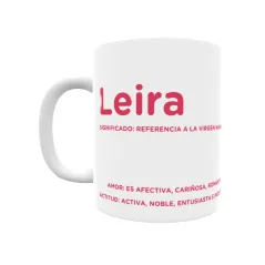 Taza - Leira Regalo original y funcional. Taza personalizada con significado, actitud y amor.