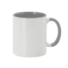 Taza cerámica negra personalizada con tu foto o diseño. Descuentos automáticos.