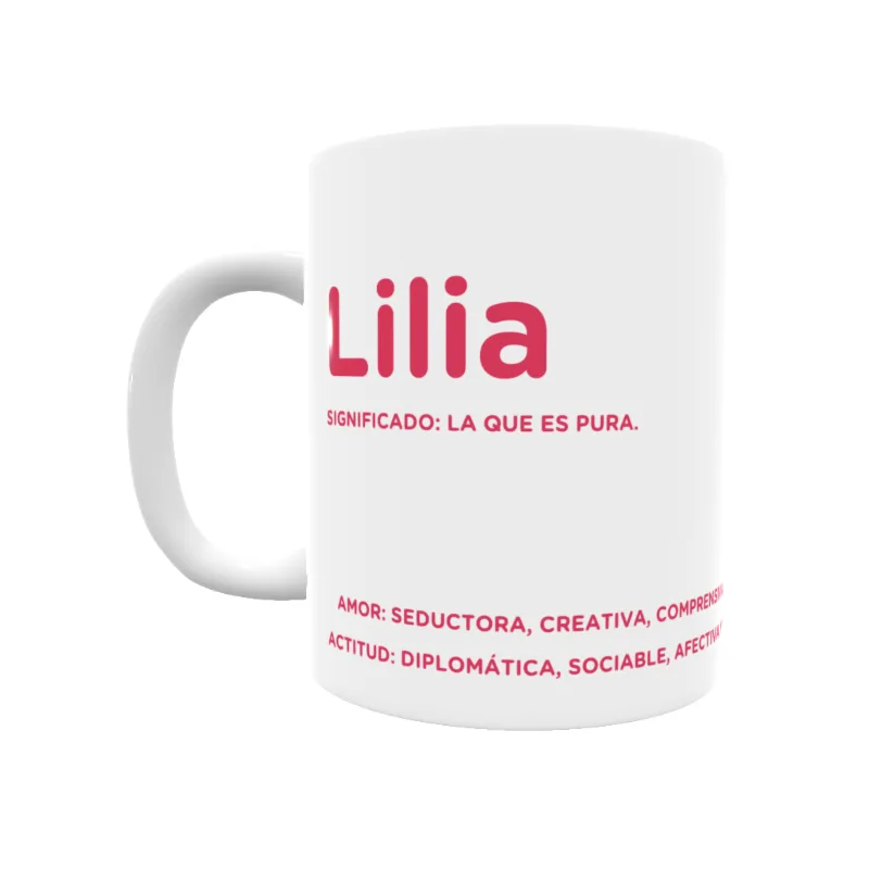 Taza - Lilia