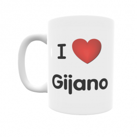 Taza - I ❤ Gijano