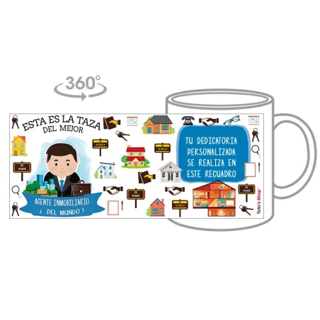 Taza Agente Inmobiliario (Él)