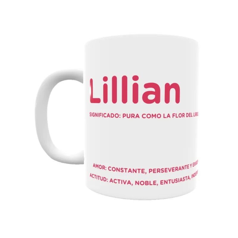 Taza - Lillian