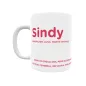 Taza - Sindy