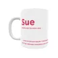 Taza - Sue