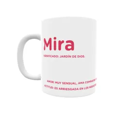 Taza - Mira Regalo original y funcional. Taza personalizada con significado, actitud y amor.