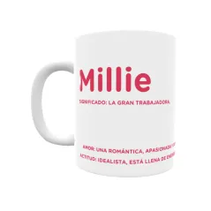 Taza - Millie Regalo original y funcional. Taza personalizada con significado, actitud y amor.