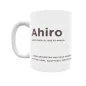 Taza - Ahiro