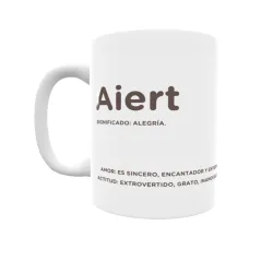 Taza - Aiert Regalo original y funcional. Taza personalizada con significado, actitud y amor.