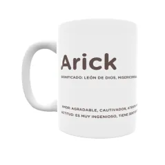 Taza - Arick Regalo original y funcional. Taza personalizada con significado, actitud y amor.