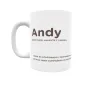 Taza - Andy