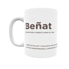 Taza - Beñat Regalo original y funcional. Taza personalizada con significado, actitud y amor.