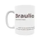 Taza - Braulio