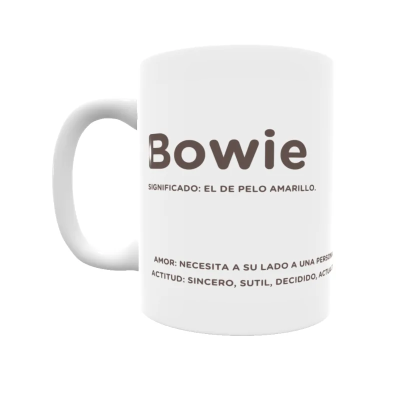 Taza - Bowie