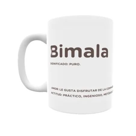 Taza - Bimala Regalo original y funcional. Taza personalizada con significado, actitud y amor.