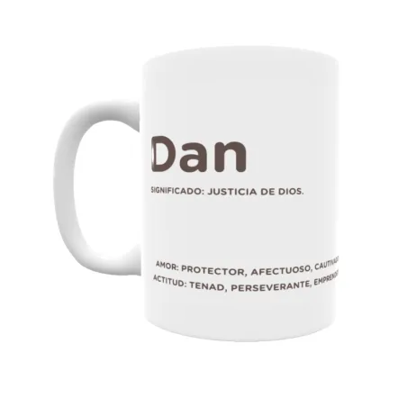 Taza - Dan Regalo original y funcional. Taza personalizada con significado, actitud y amor.