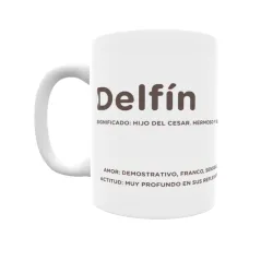 Taza - Delfín Regalo original y funcional. Taza personalizada con significado, actitud y amor.